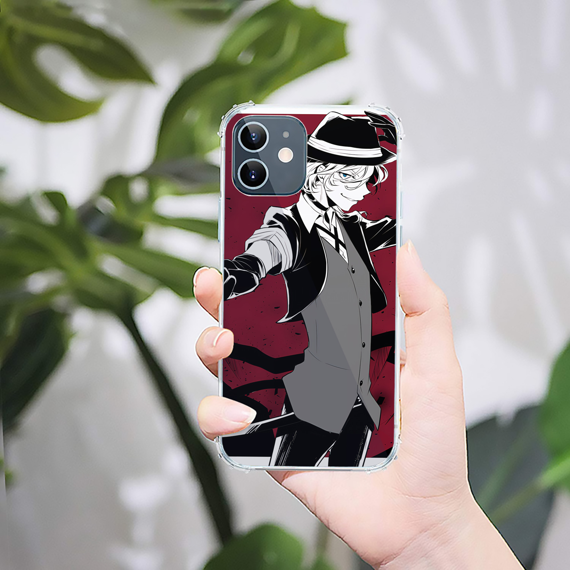 （画像用） 文豪ストレイドッグス Bungo Stray Dogs 【iPhone 12シリーズ対応】透明スマホケース（クリアソフトケース）